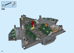 LEGO 76156 instructions page 122 – build guide