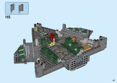 LEGO 76156 instructions page 123 – build guide