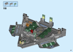 LEGO 76156 instructions page 127 – build guide