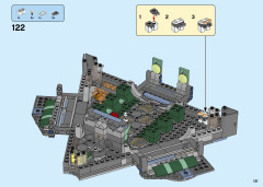 LEGO 76156 instructions page 131 – build guide