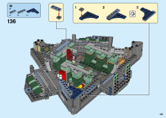 LEGO 76156 instructions page 145 – build guide