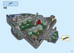 LEGO 76156 instructions page 151 – build guide