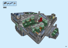 LEGO 76156 instructions page 153 – build guide