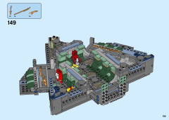 LEGO 76156 instructions page 159 – build guide