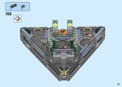 LEGO 76156 instructions page 165 – build guide