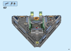 LEGO 76156 instructions page 167 – build guide