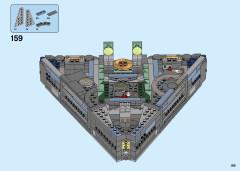 LEGO 76156 instructions page 169 – build guide