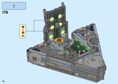 LEGO 76156 instructions page 184 – build guide