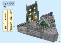 LEGO 76156 instructions page 185 – build guide