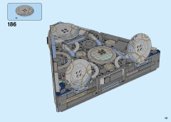 LEGO 76156 instructions page 191 – build guide