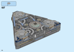 LEGO 76156 instructions page 192 – build guide