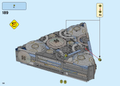 LEGO 76156 instructions page 194 – build guide
