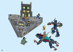 LEGO 76156 instructions page 196 – build guide