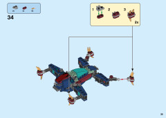 LEGO 76156 instructions page 39 – build guide