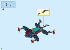 LEGO 76156 instructions page 40 – build guide