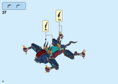 LEGO 76156 instructions page 42 – build guide