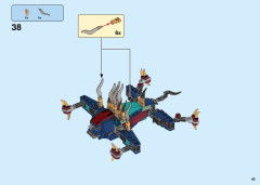 LEGO 76156 instructions page 43 – build guide