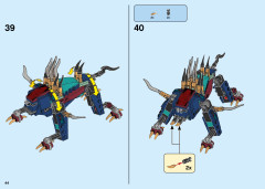 LEGO 76156 instructions page 44 – build guide