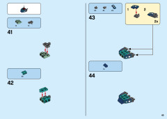 LEGO 76156 instructions page 45 – build guide