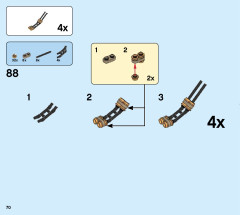 LEGO 76157 instructions page 70 – build guide