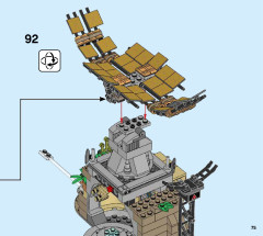 LEGO 76157 instructions page 75 – build guide