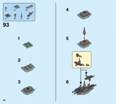 LEGO 76157 instructions page 76 – build guide