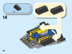 LEGO 76158 instructions page 20 – build guide