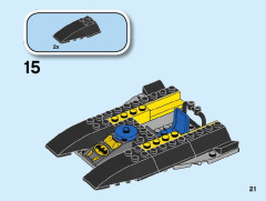 LEGO 76158 instructions page 21 – build guide