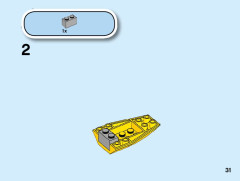 LEGO 76158 instructions page 31 – build guide