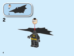 LEGO 76158 instructions page 4 – build guide