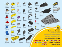 LEGO 76158 instructions page 43 – build guide