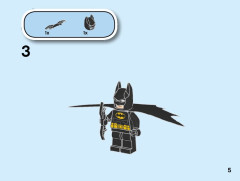 LEGO 76158 instructions page 5 – build guide