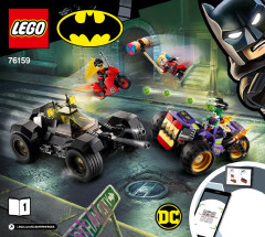 LEGO 76159 instructions page 1 – build guide