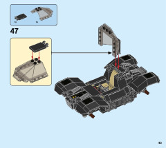 LEGO 76159 instructions page 43 – build guide