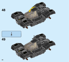 LEGO 76159 instructions page 44 – build guide