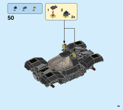LEGO 76159 instructions page 45 – build guide