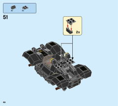 LEGO 76159 instructions page 46 – build guide