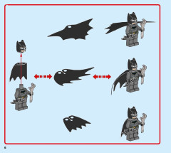 LEGO 76159 instructions page 6 – build guide