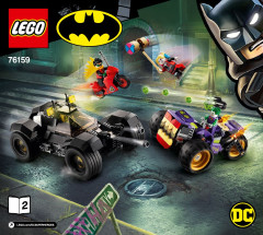 LEGO 76159 instructions page 1 – build guide