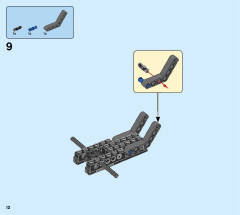 LEGO 76159 instructions page 12 – build guide