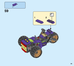 LEGO 76159 instructions page 43 – build guide