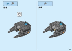 LEGO 76160 instructions page 129 – build guide