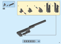LEGO 76160 instructions page 45 – build guide