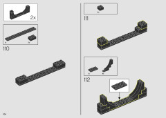 LEGO 76161 instructions page 104 – build guide