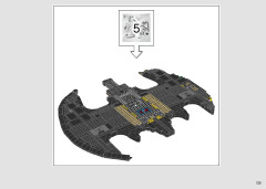 LEGO 76161 instructions page 125 – build guide