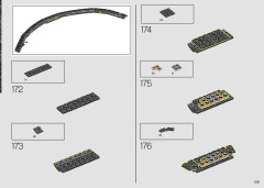 LEGO 76161 instructions page 129 – build guide