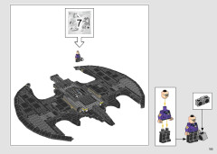 LEGO 76161 instructions page 185 – build guide