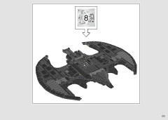 LEGO 76161 instructions page 213 – build guide