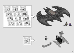 LEGO 76161 instructions page 3 – build guide