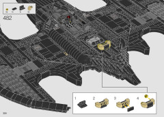 LEGO 76161 instructions page 304 – build guide
